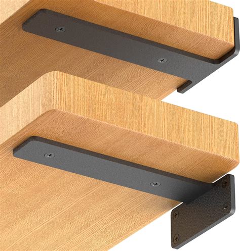 flat metal brackets for floating shelves|ceiling mounted floating shelf brackets.